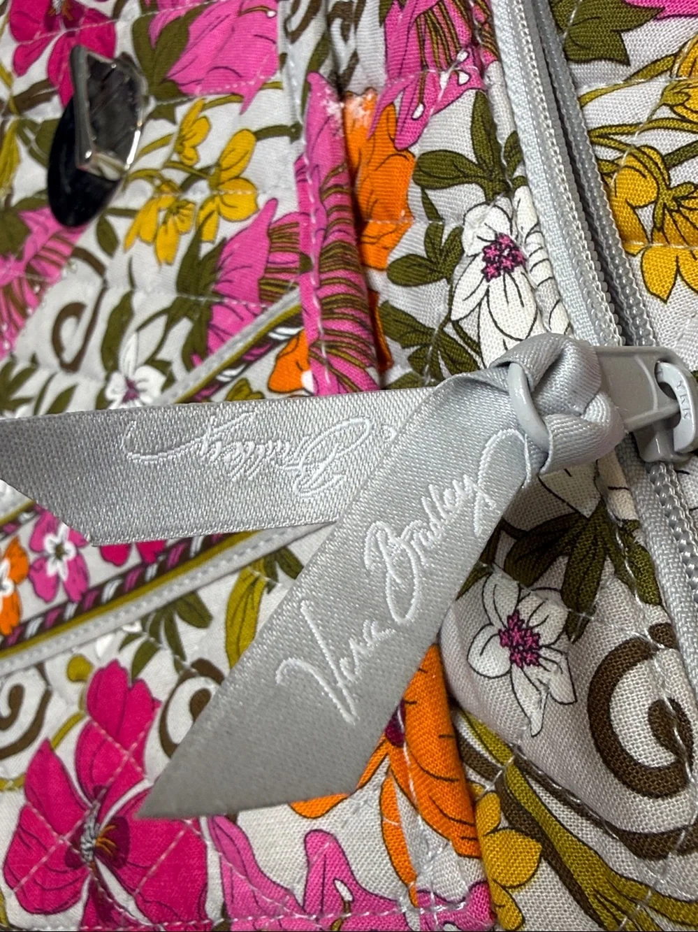 Vera Bradley Tea Garden Messenger Bag